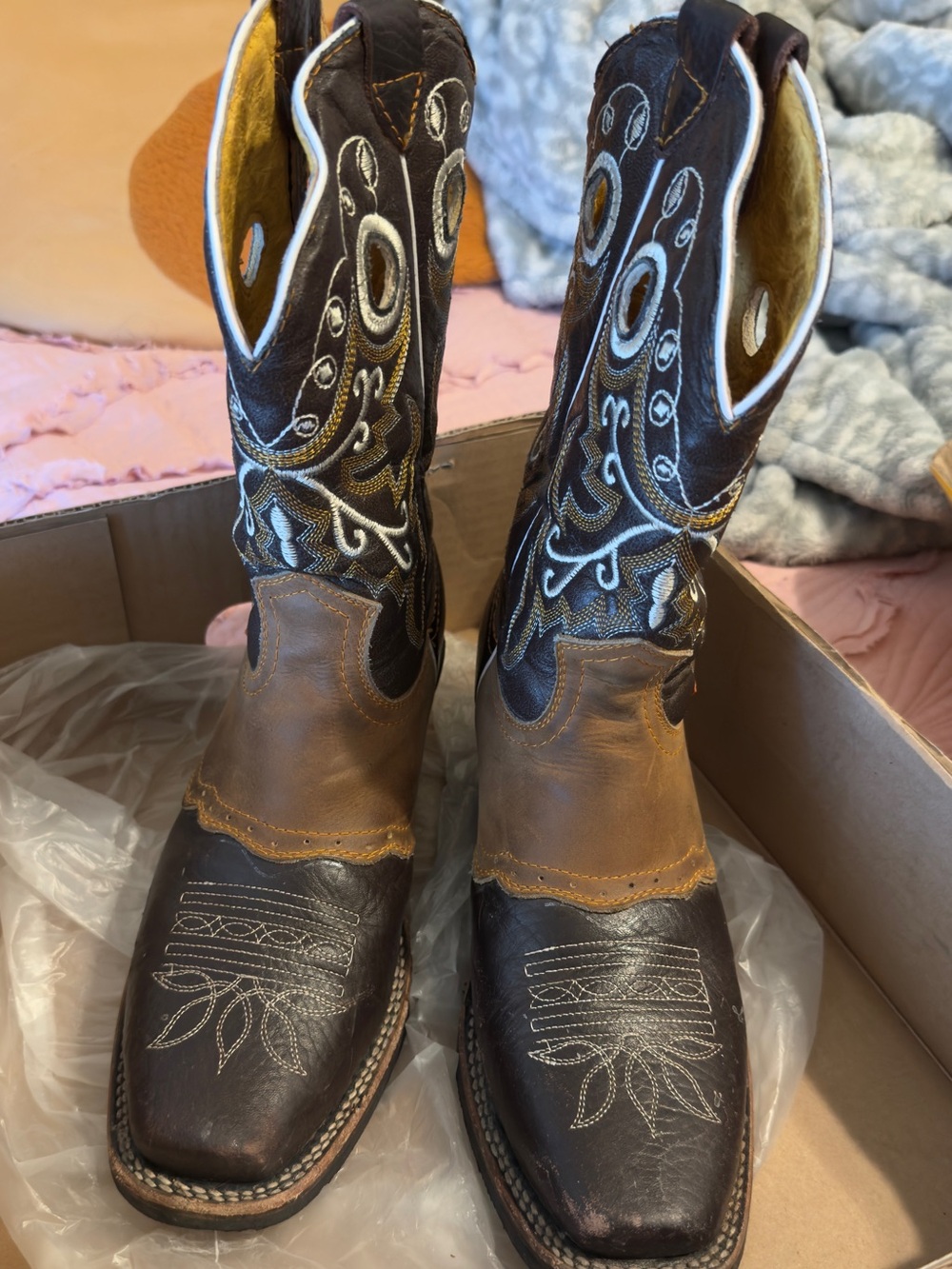 Brown Western Boots